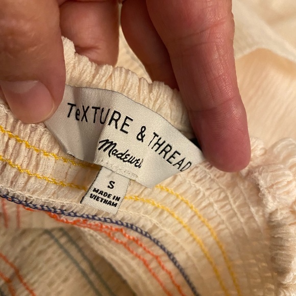 Madewell Textured & Threat,new without tags, beautiful blouse - Picture 2 of 6